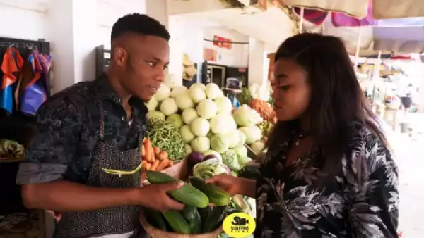 Nigerian man shares story of how he met his wife as she was searching for a "very big Cucumber" (Photos)